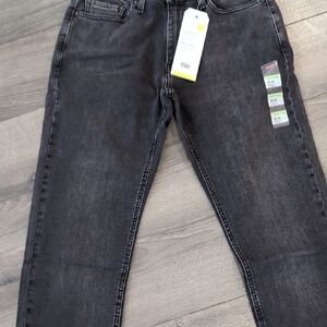 Slim Straight Men's Jeans in Washed Charcoal